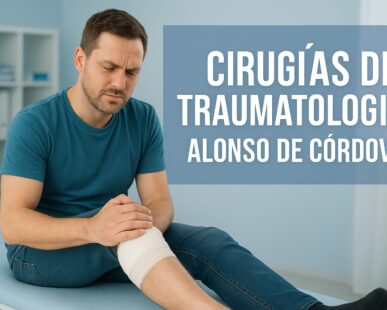 cirugías traumatológicas en clínica Alonso de Cordova
